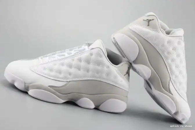 Rep Jordan 13 Money LowPure mens white 310810-100 Air 0420